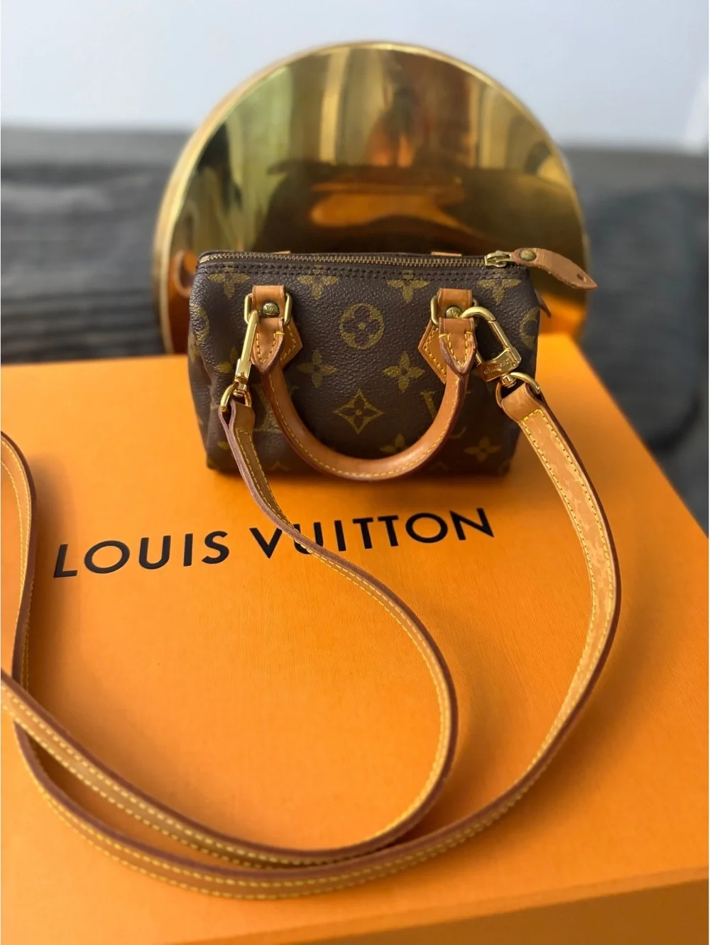 Louis Vuitton Mini Monogram Canvas Crossbody Bag